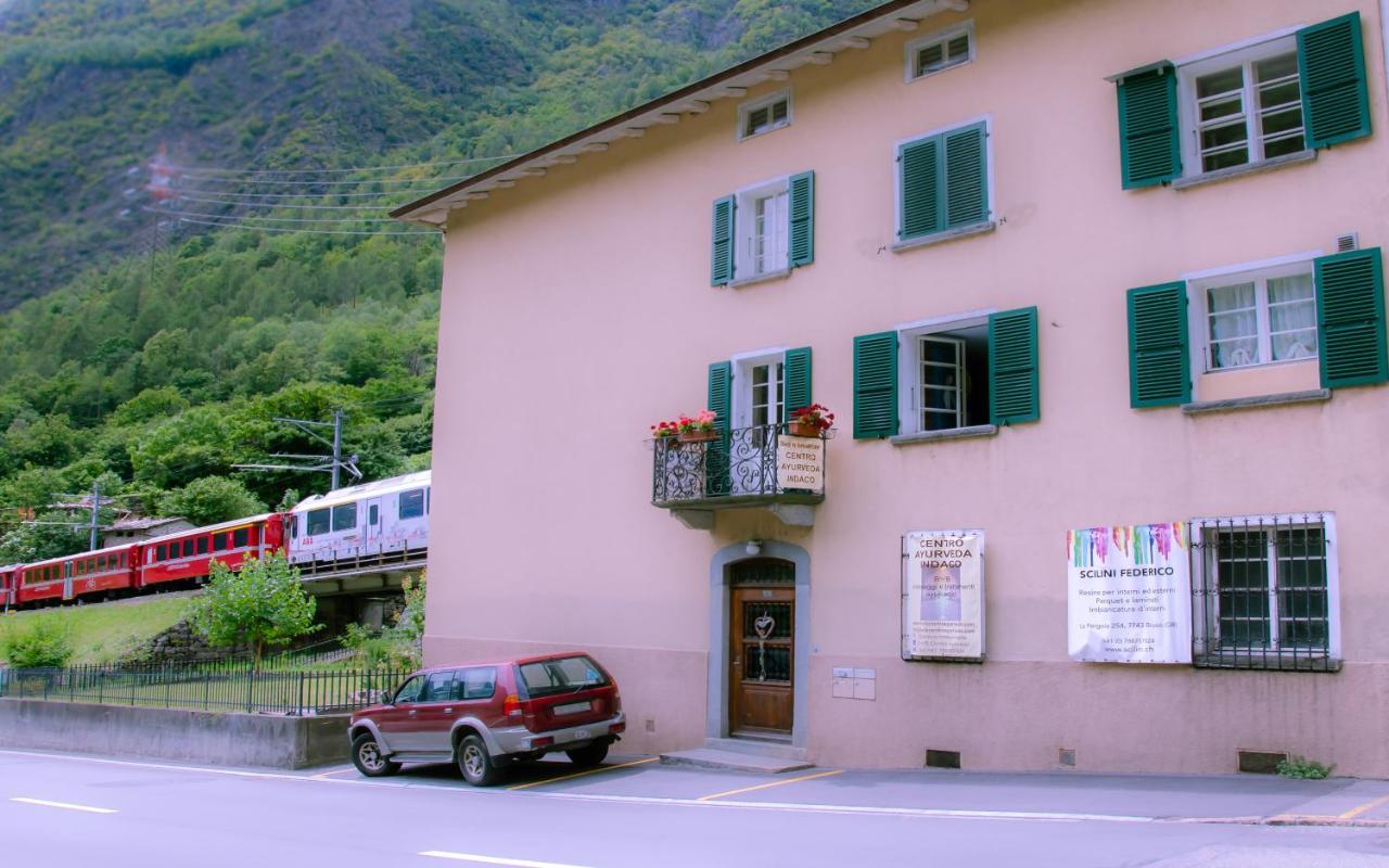 Bed and Breakfast Indaco Centro Ayurveda Campocologno Exterior foto